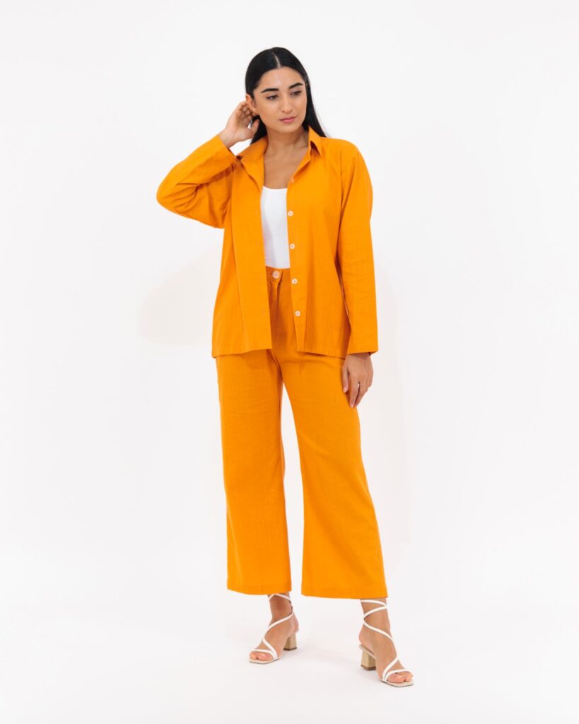 Bright Orange Dressing Simple